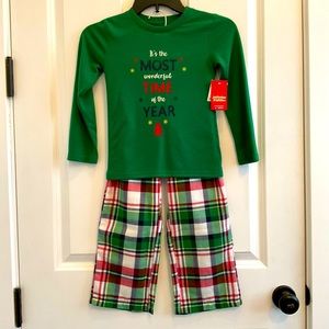 NWT Boys Jammies for your Families holiday pajamas